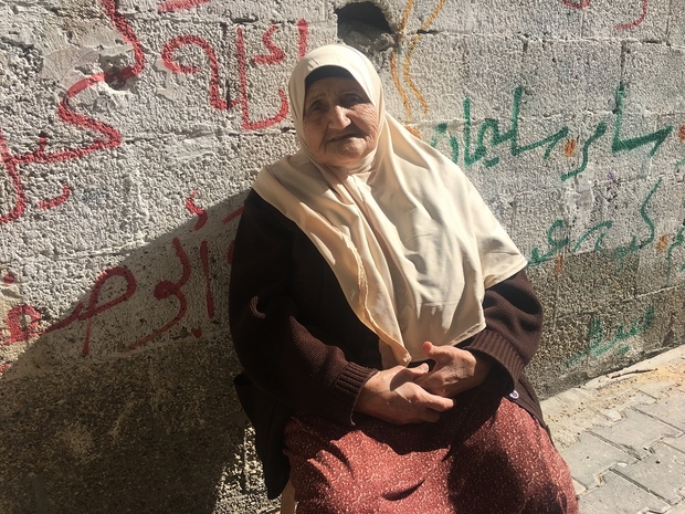 Fadila Ashi, Gaza (Foto: MEE/Maha Hussaini)