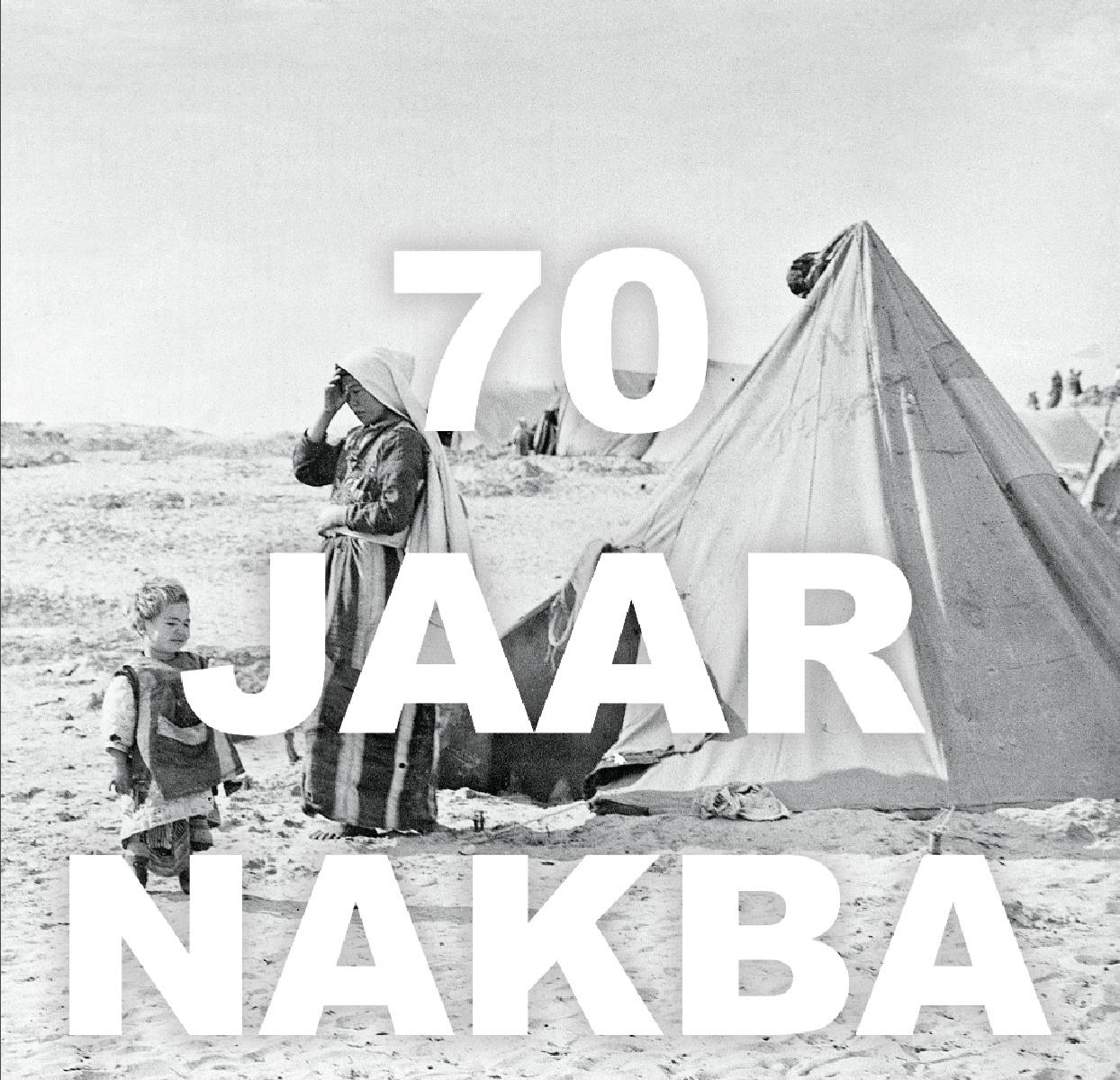 70 Jaar Nakba - herdenking in Rotterdam op 12 mei 2018